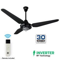 Caroma Plus (Inverter) - Black Silver Pattern, 56